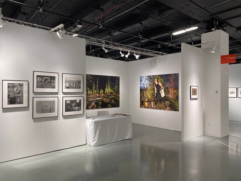 Installation view.
