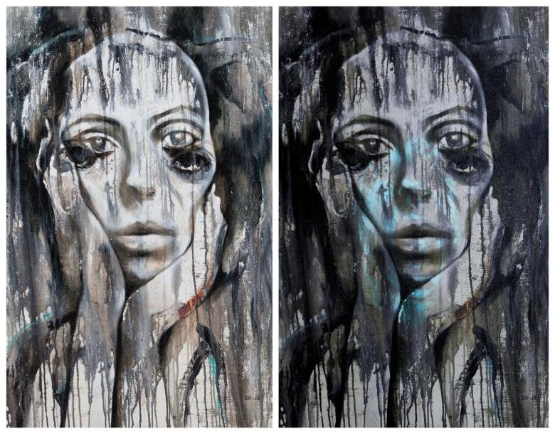 Saeed Khavarnejad, Visage De Femme, 2013