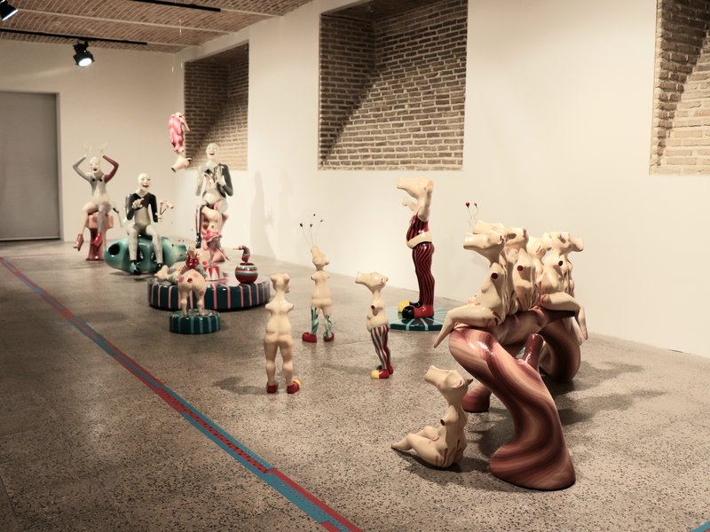 I Don't Want to Be Born, installation view
