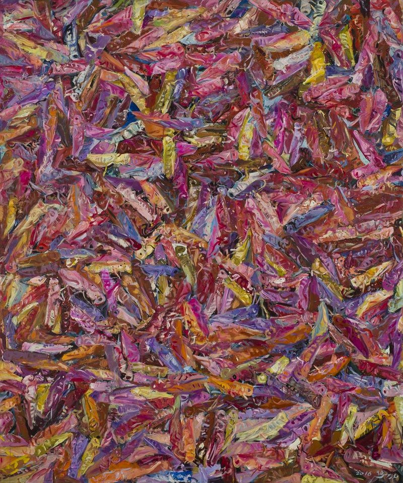 Dariush Hosseini, Persian carpet5, 2016