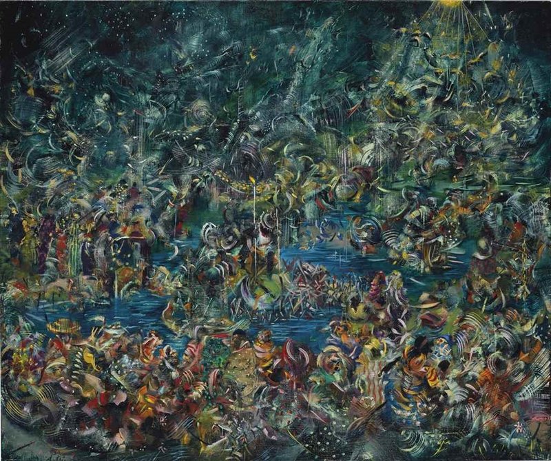 Ali Banisadr, The Light, 2010