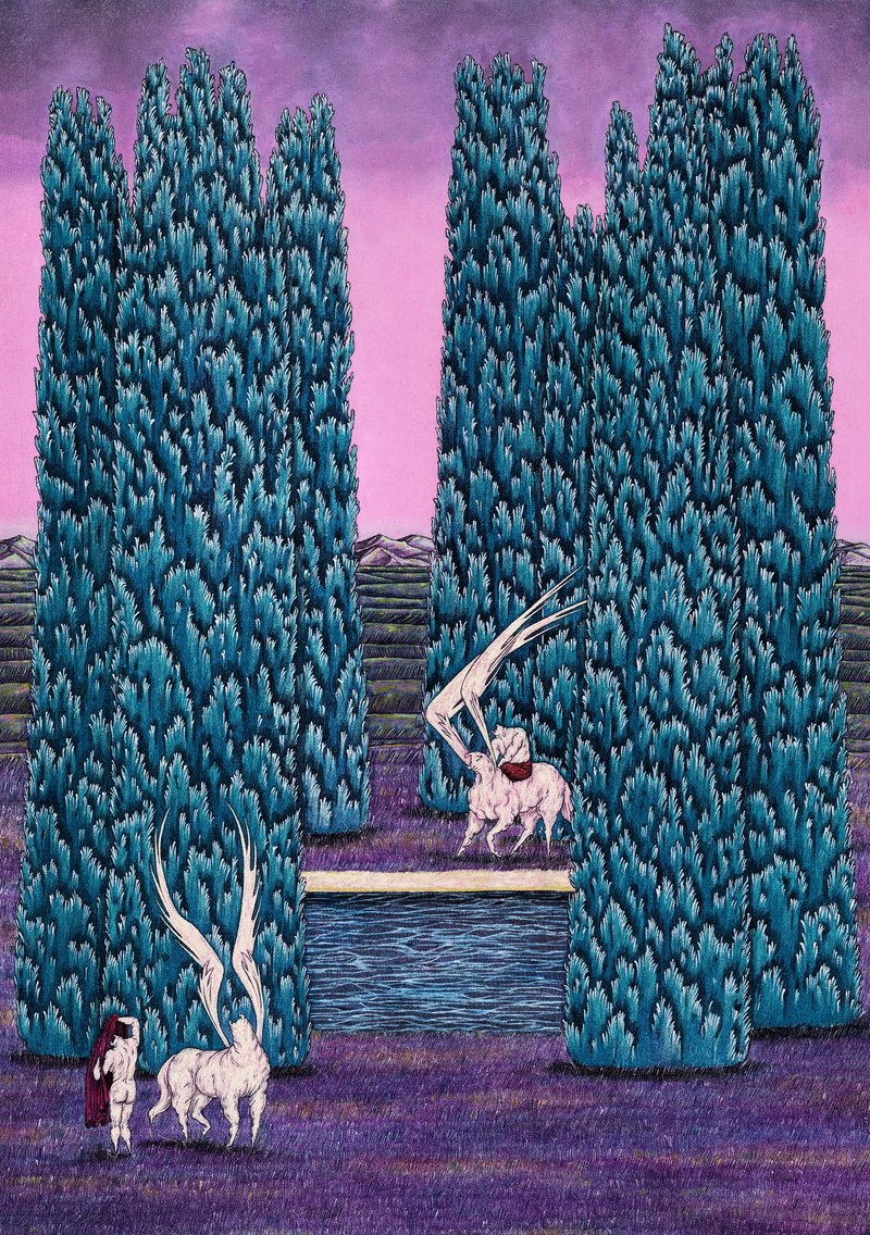 Mona Hoseinzadeh, She Left the Holy Second Early, 2024