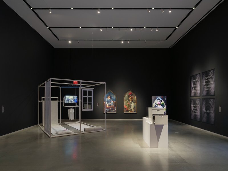 What Models Make Worlds: Critical Imaginaries of A.I., installation view