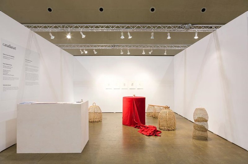 Installation view.
