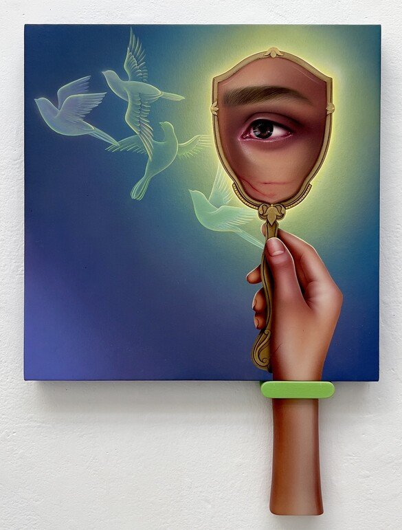 Arghavan Khosravi, The Mirror, 2024