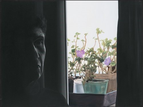 Mina Nouri, Self-Portrait, 2015
