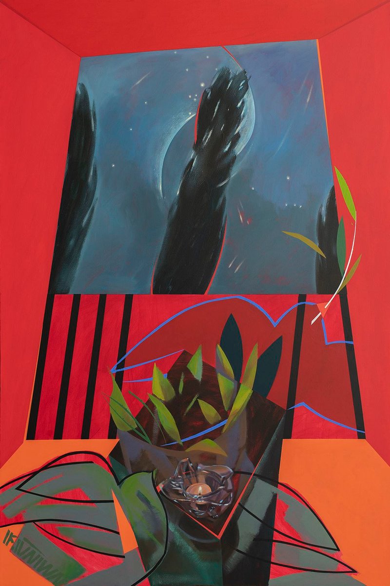 Morteza Asadi, Flying in the Cage for Peace, 2022