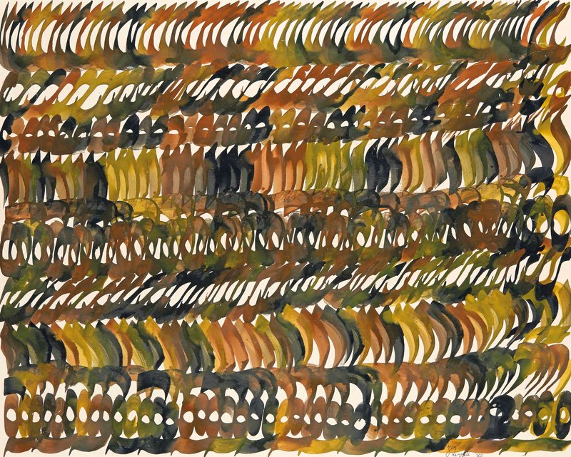 Charles Hossein Zenderoudi, Untitled, 1970