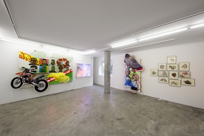 Sin, installation view