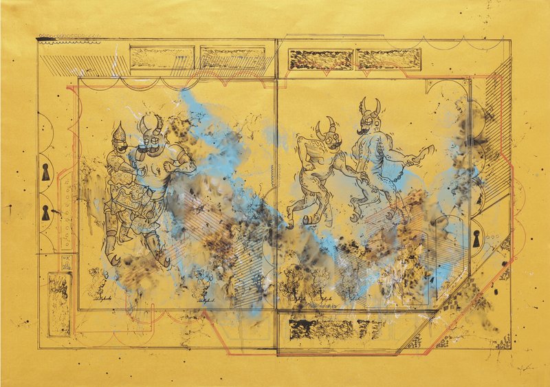 Parham Ghalamdar, Feast, 2016