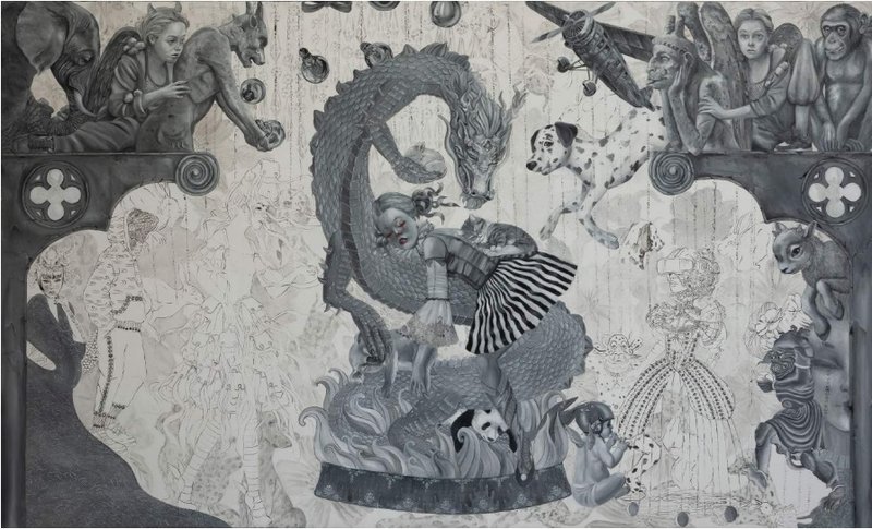 Nafiseh Moeini, Grey 001, 2024