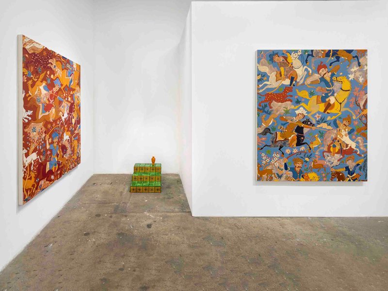 Wild Garden, installation view