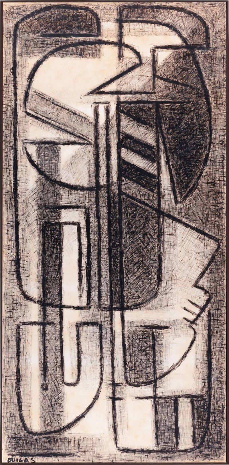 Oswaldo Vigas, Gran Objeto Vertical, 1956