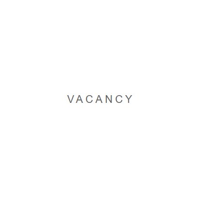 Vacancy