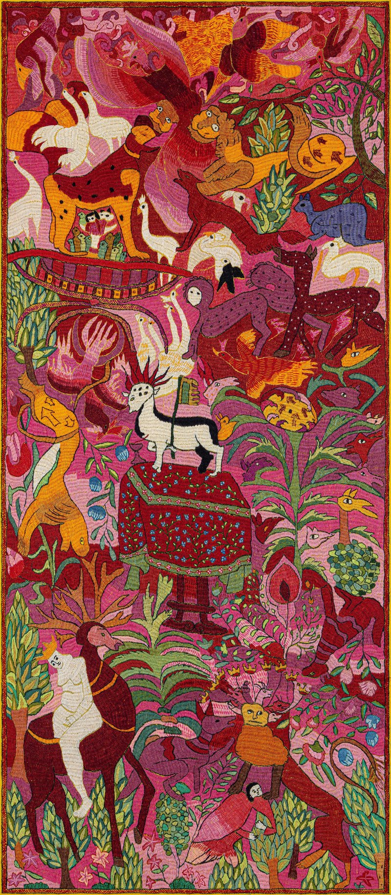 Sara Soleimani Qashqai, The Birds of Earth Left in Chains (Inspired by Conference of the Birds), 2024