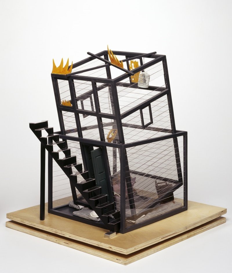 Siah Armajani, Working Model for Fallujah, 2004