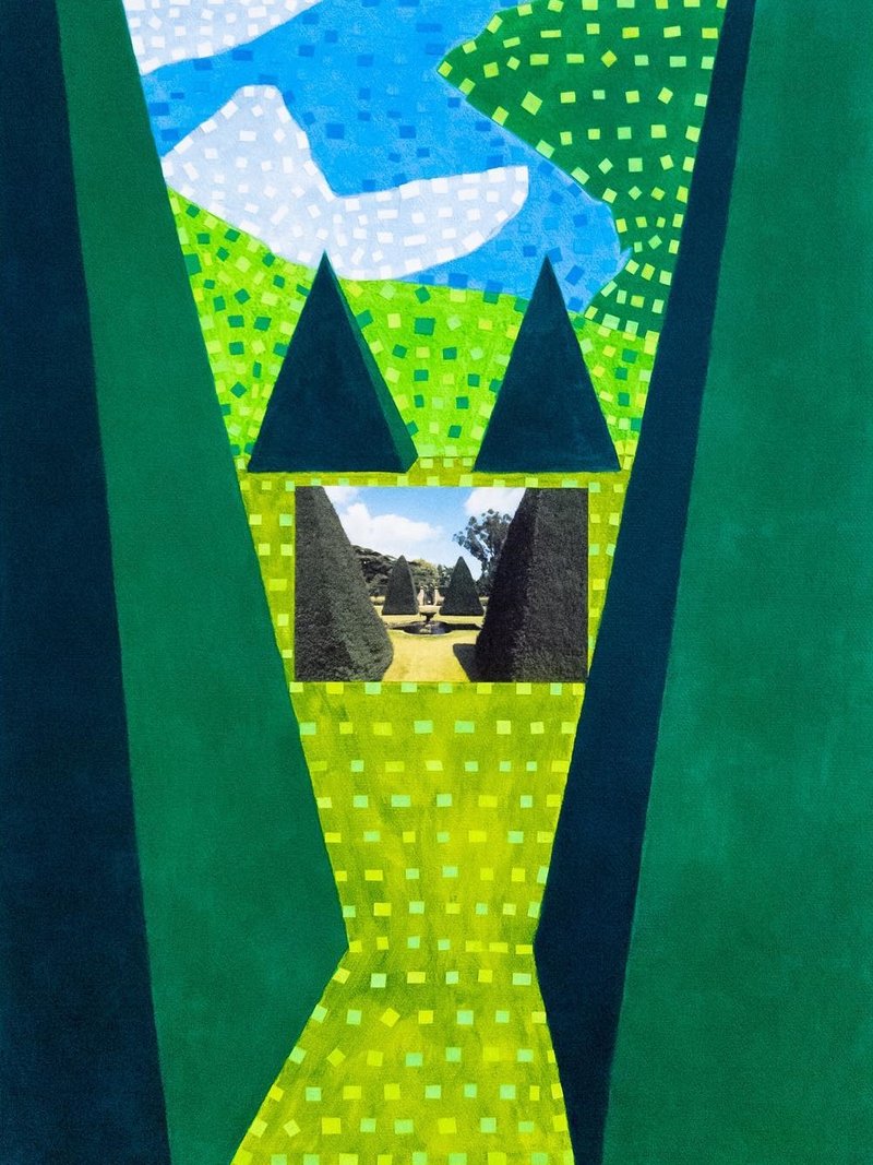 Michael Madrigali, English Topiary (Weird World 171), 2022