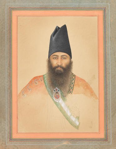Abul Hasan Khan Ghaffari Kashani, A Portrait of a Qajar Official