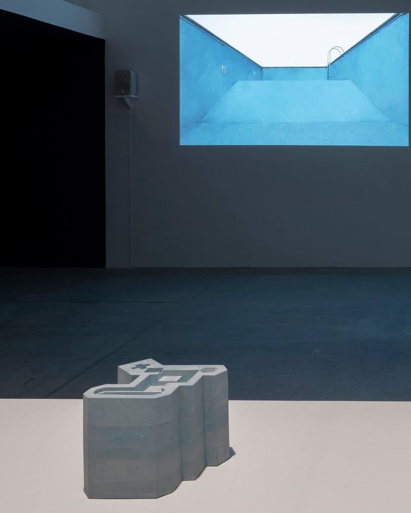 pools and voids, installation view