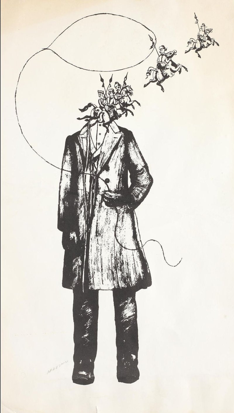 Ardeshir Mohassess, Headless Figure