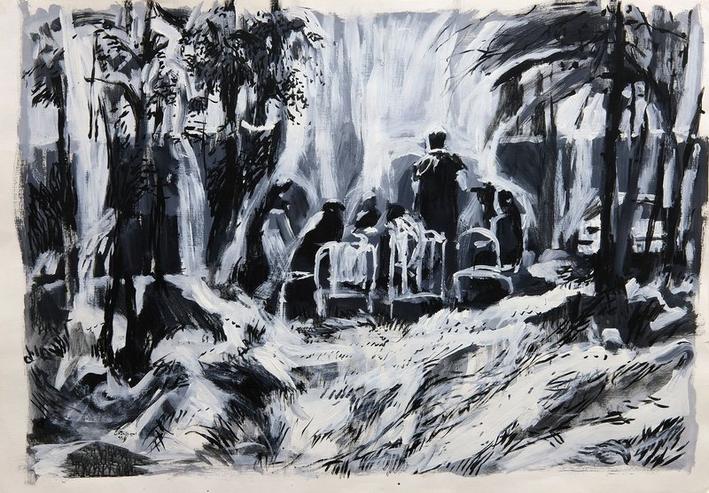 Omid Bazmandegan, Untitled, 2014