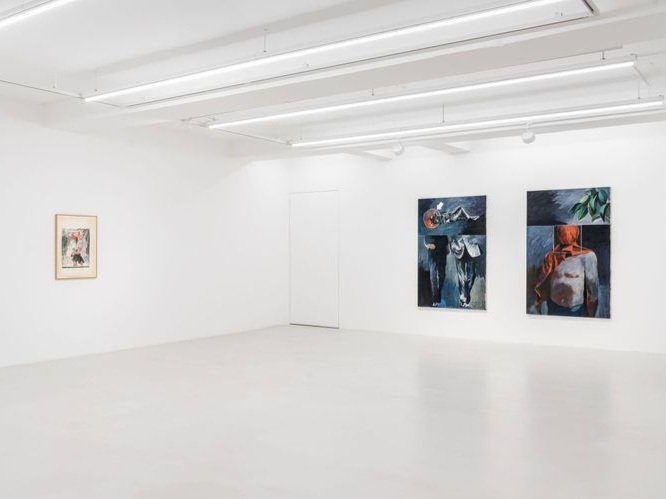 Someone Is Coming with a Flower, installation view