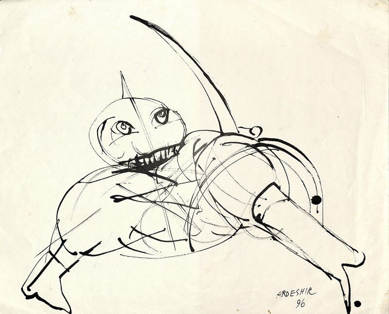 Ardeshir Mohassess, Untitled, 1996
