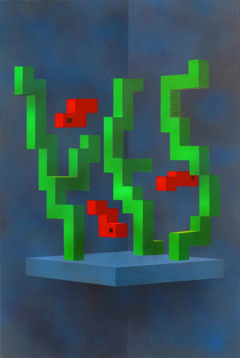 Sepand Danesh, Yes - The Merleau-Ponty's Aquariums, 2020