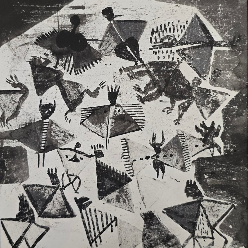 Shirin Arabi, Creation of Winged Creatures-the First Day, 2021