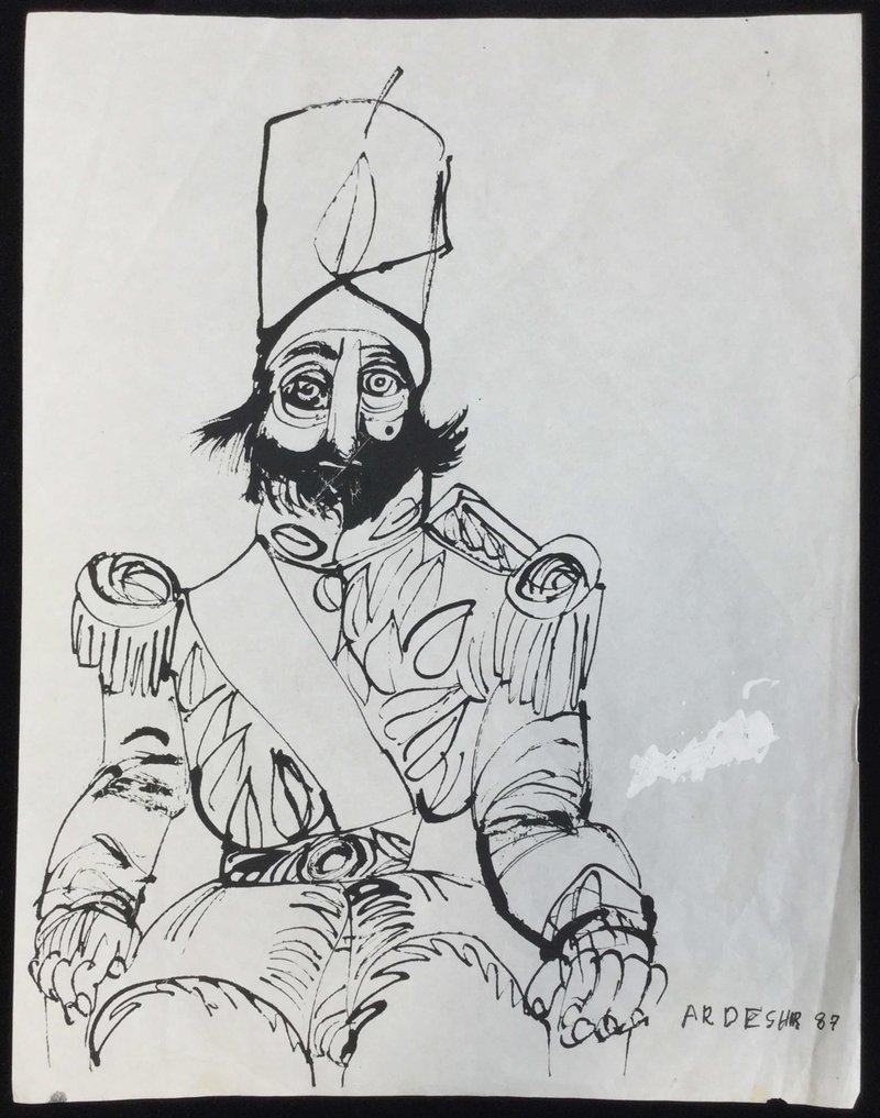 Ardeshir Mohassess, Untitled, 1987