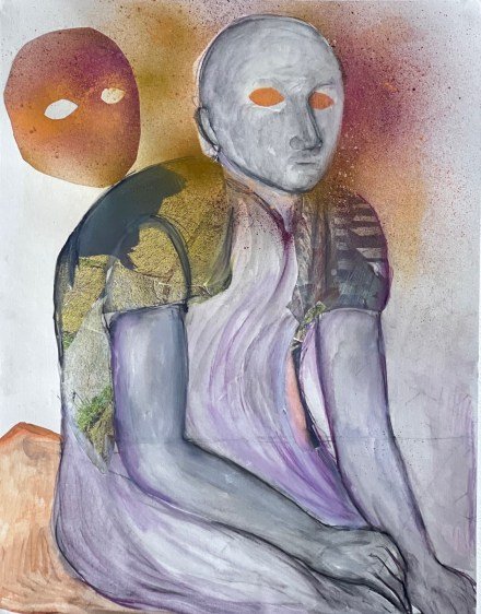 Atousa Bandeh, Waiting for the door to open, 2024