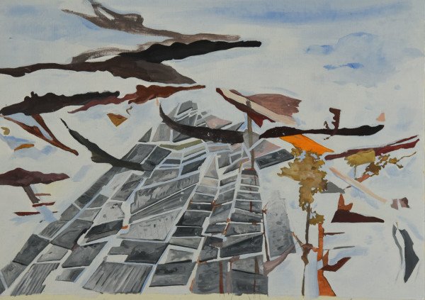 Yasaman Nozari, Untitled (Landscape), 2020