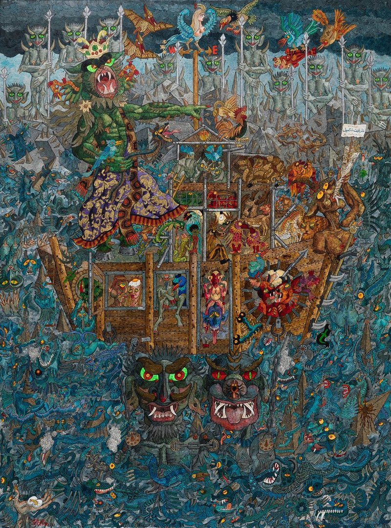 Ali Akbar Sadeghi, Noah The Demon, 2018