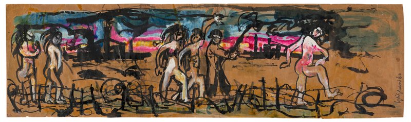 Marcos Grigorian, Gates of Auschwitz, 1960