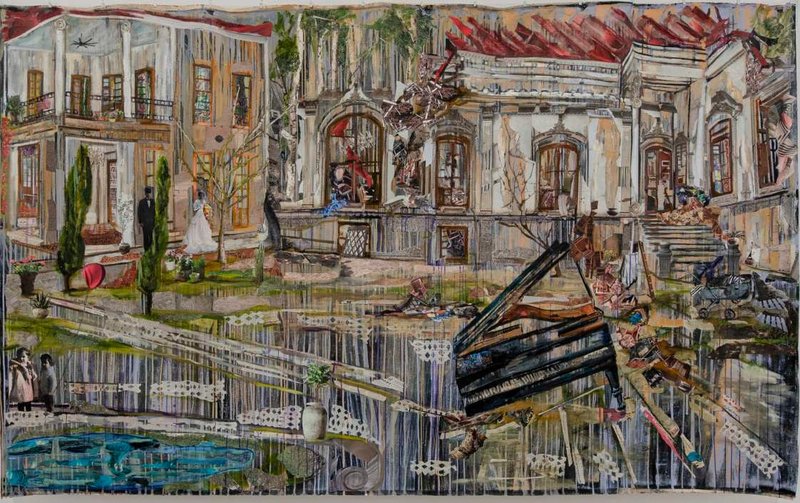Parinaz Eleish, What of the Broken Roof of My House, 2022