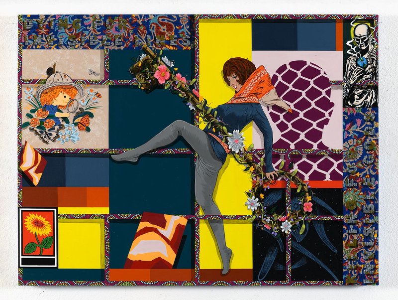 Amir H Fallah, Dying for Invisible Lines, Killing for Invisible Gods, 2020