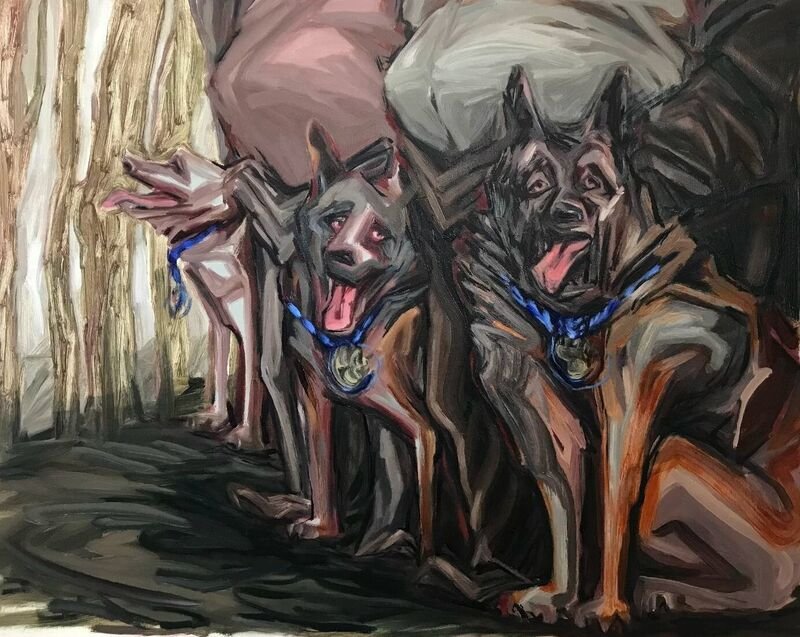 Simin Jalilian, Schäferhunde, 2021