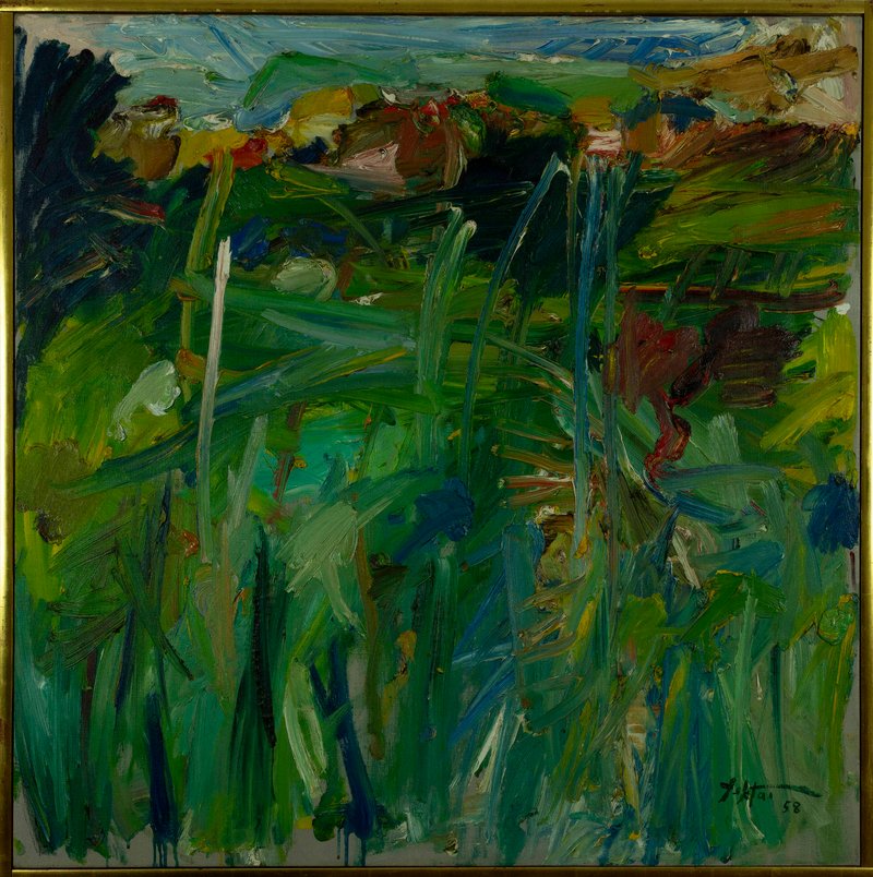 Manoucher Yektai, Positano Landscape, 1958