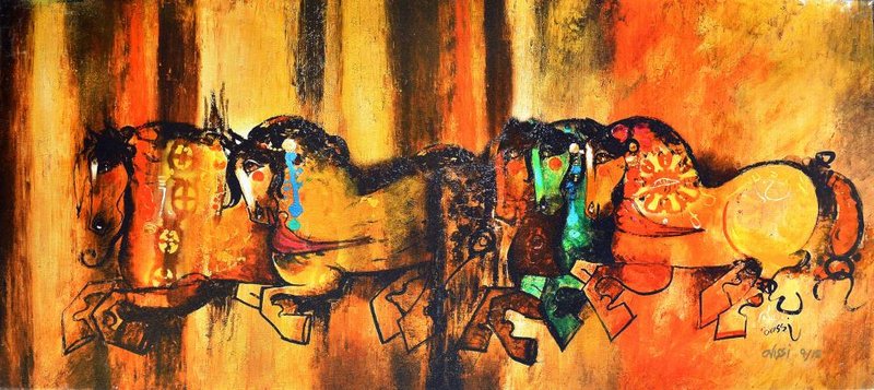 Nasser Ovissi, Five Horses
