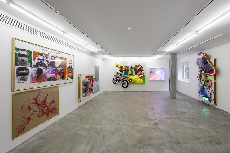 Sin, installation view