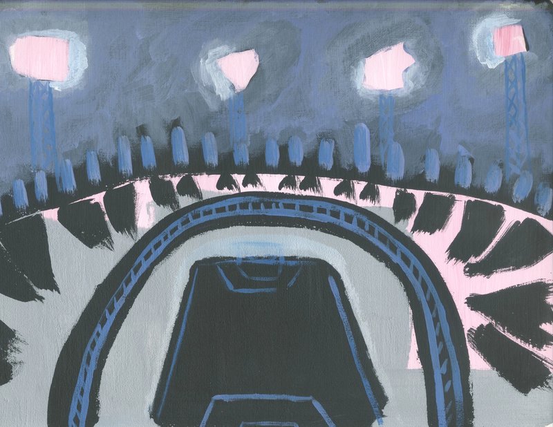 Mahsa R Fard, Night Game, 2019