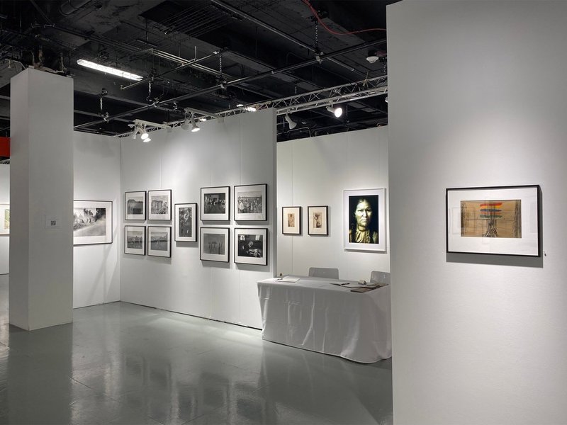 Installation view.