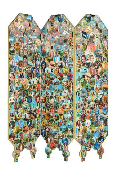 Diederik Schneemann, Room divider soft focus, 2020