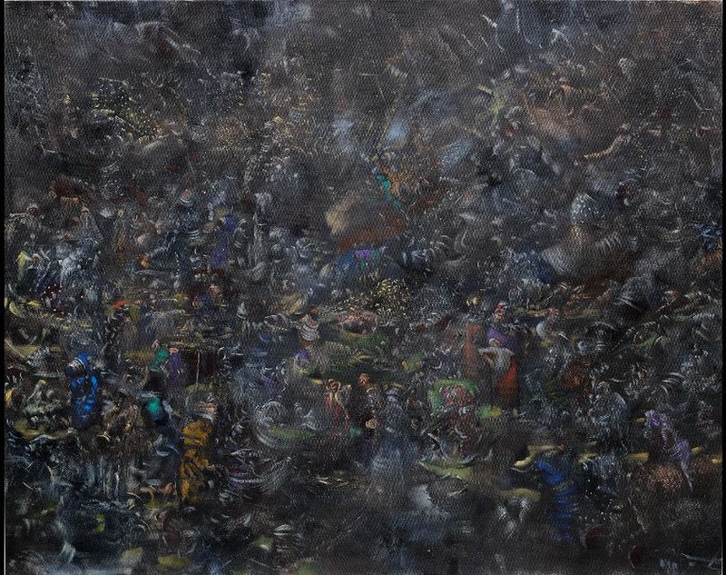 Ali Banisadr, Black 4, 2011