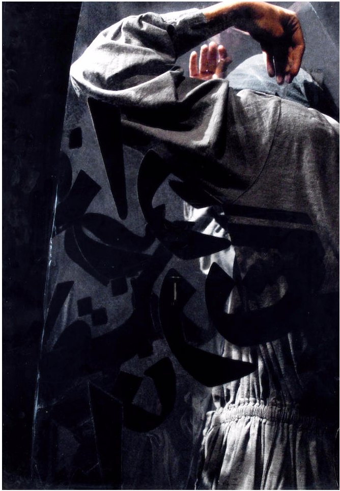 Shahrzad Changalvaee, The Wall #09, 2006