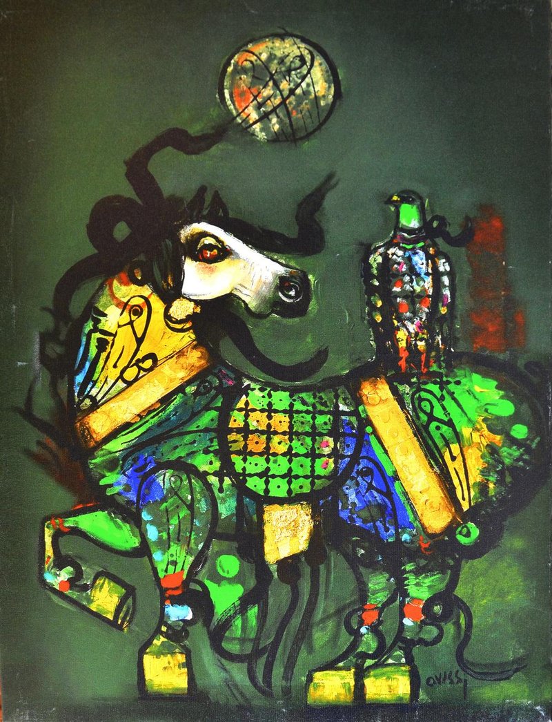 Nasser Ovissi, Green Horse and Eagle