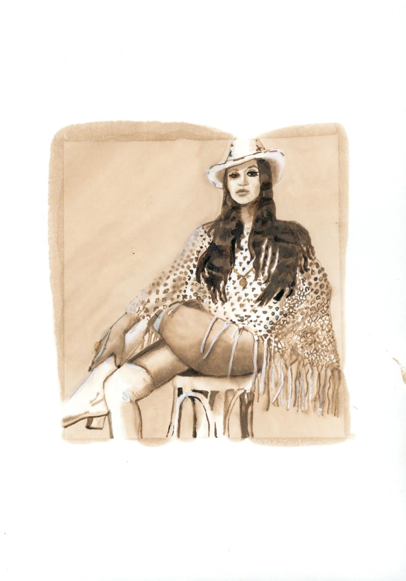 Soheila Sokhanvari, Must Be Some Kind of Superstar (Portrait of Jamileh), , 2025