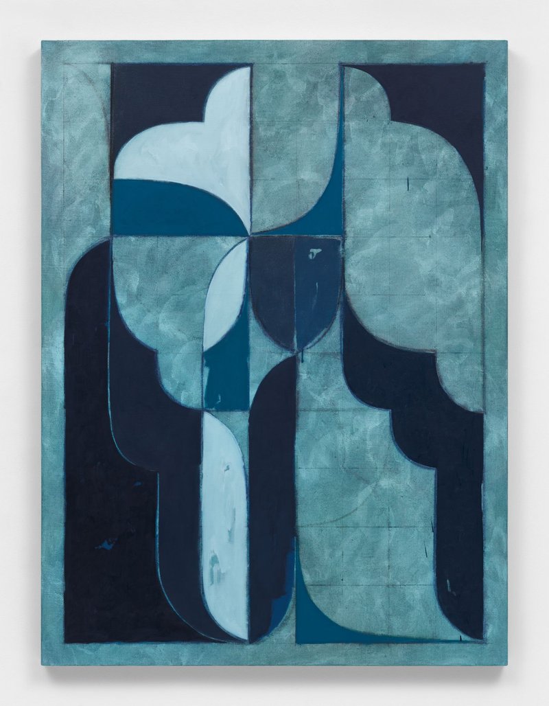 Kamrooz Aram,  Untitled (Arabesque Composition), 2021