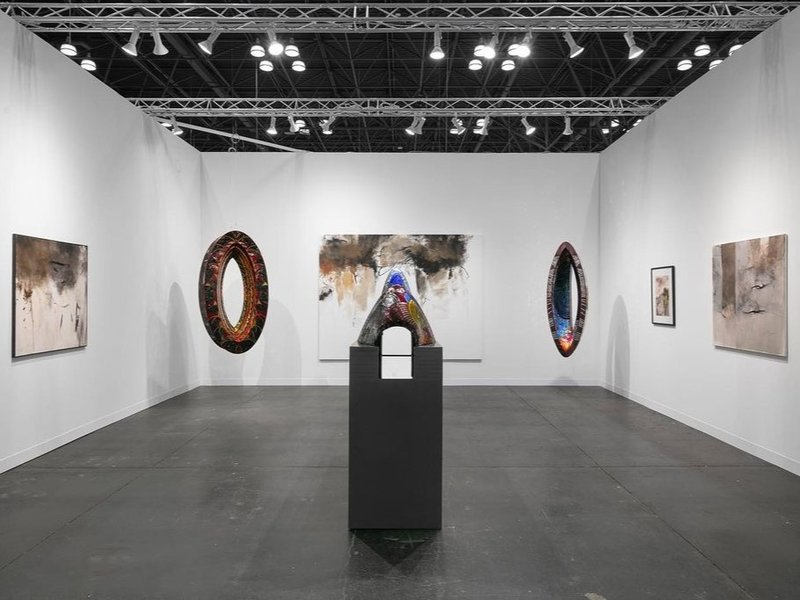 Installation view.