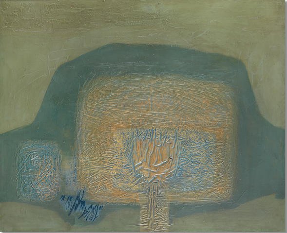 Hossein Kazemi, Flower, 1970